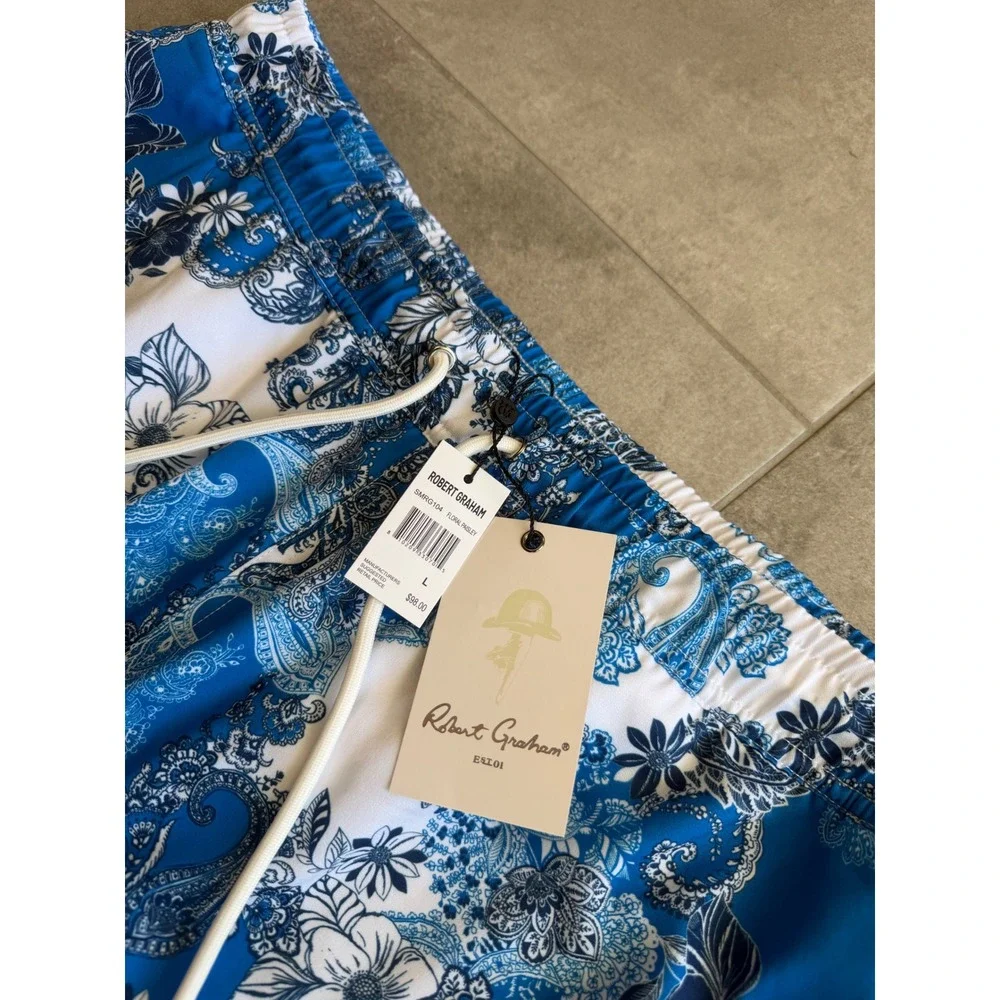 Robert Graham floral paisley